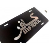 NUOVO Infidel Diamond Inciso Inciso Targa Auto Tag Regalo Spedizione Gratuita!