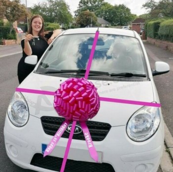 ビッグカーボウ、メガジャイアント車用特大ボウ、バースデープレゼント、ギフト