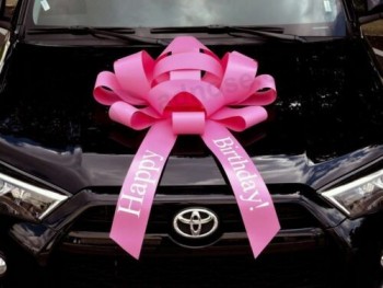 CarBowz Magnetic Happy Birthday Car Bow Large Car Bow Defects Minor Imperfection