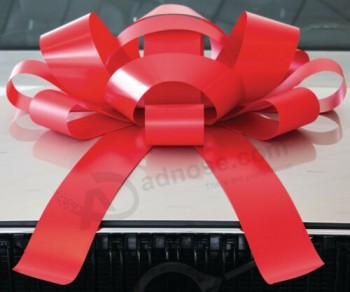 Grande fiocco rosso per auto | Fiocco Gigante, Retro Magnetico, Vinile, Senza Graffio, Rosso | GRANDE FIOCCO!