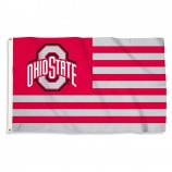 Drapeau personnalisé de la nation Buckeye Buckeye de l’État de l’Ohio