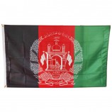 Stock en gros 3x5ft Polyester Afghanistan Drapeau afghan