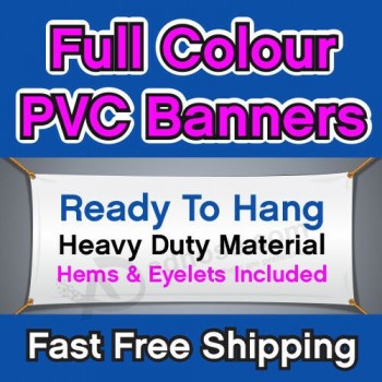 STRISCIONI IN PVC PER ESTERNI IN VINILE BANNER PUBBLICITARIO DISPLAY STAMPATO IN PVC RESISTENTE