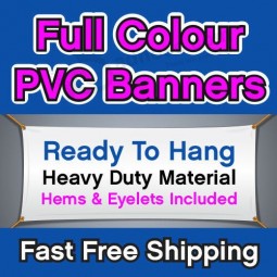 Outdoor-PVC-Banner - bedruckte Outdoor-Schilder-Vinyl-Banner