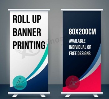 Roll up banner, supporto per banner retrattile personalizzato, banner pop-up, banner per negozi