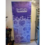 Twitch Gaming Streaming 33 x 79 дюймов Выдвижной баннер Всплывающий дисплей стримера