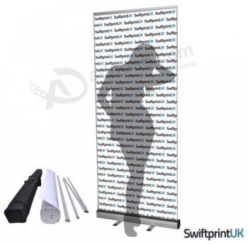 Roller Banner Pop Up Display Stand - Step and Repeat Your Logo Backdrop