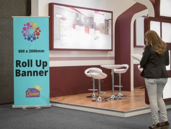 Roller Banner bedruckt Ihr Kunstwerk - Pop/Roll/Pull Up Display Messestand
