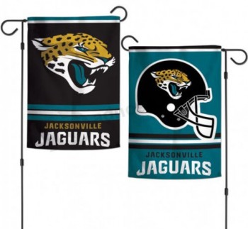 Jacksonville Jaguars NFL Garden Bandera de doble cara con licencia 12