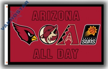 ARIZONA Toute la journée Sport Mémorable Souvenirs Drapeau 90x150cm3x5ft meilleure bannière