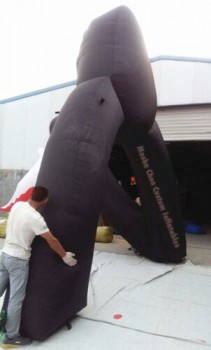 17ft di larghezza ENORME Halloween gonfiabile fantasma mietitore arco soffiato ad aria