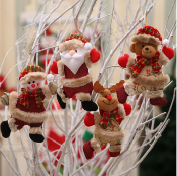 Christmas Tree Ornament | Xmas Bauble Hanging Gift | Santa Snowman Bear Rudolph