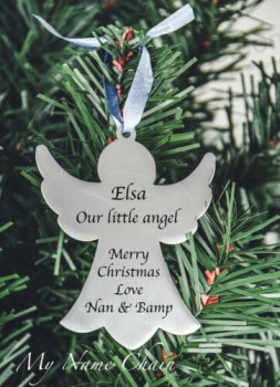 Albero di Natale personalizzato Bauble Decorazione Ornamento Regalo Segreto di Babbo Natale