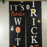 NEW 万圣节横幅 SET 蝴蝶结腰带 “It'S october witches， trick OR treat”