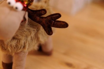 Natale Renna Decorazione Peluche Soffice Novità Rudolph Casa Tessuto Regalo di Natale