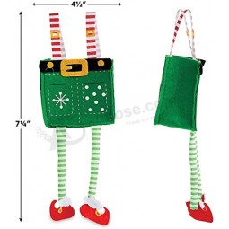 Sacchetti per dolcetti di Natale, set di 6 sacchetti regalo per bambini feste feste insegnanti decorazioni
