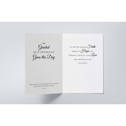 Creations Greatest Gift Religious Christmas Card - Pack of 24
