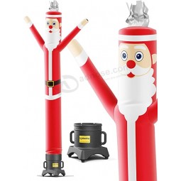 anta Claus 크리스마스 테마 10피트 키 큰 에어 댄서 인플레이터블 튜브 맨 완전 세트, 블로워 포함