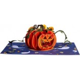 Carta Amore Halloween Zucca 3D Pop Up Card, per adulti e bambini - 5 