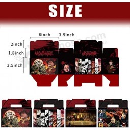 Horrorfilm Party Geschenktüten für Horrorfilm Geburtstagsparty Zubehör Gunst Horrorfilm Halloween Goodie Bags
