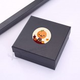 Autocollants d’Halloween pour les enfants 500 pcs Party Roll Round Character Sticker Trick or Treat