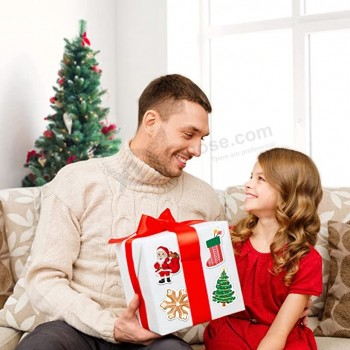 2022 Weihnachtsaufkleber, Weihnachtsaufkleber für Scrapbooking, 100 Stück Weihnachtsaufkleber für Kinder Erwachsene