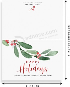 Tarjetas de felicitación de Navidad con sobres,
