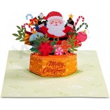 Pop Up cartolina di Natale, buon Natale, vacanza, regalo di Natale, 5 