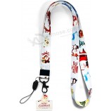 Cordones de feliz Navidad,Cordones de muñeco de nieve para llaves,Cordones de moda personalizados para llaves