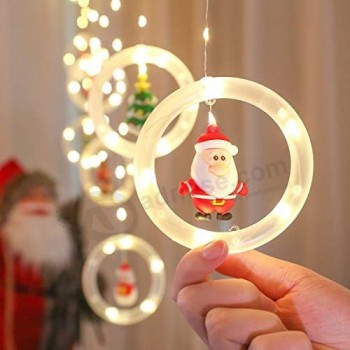 クリスマスライト、120個のLEDライト9.84フィートの長さのクリスマスデコレーションライト、点滅バブルライト付き