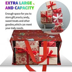 12erPack Weihnachtstragetaschen große Weihnachtsgeschenktüten mit Griffen wiederverwendbare Weihnachten Vliestaschen Lebensmitteleinkaufstaschen für die Weihnachtsfeier