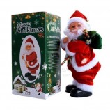 Regalo de Navidad Musical Eléctrico Papá Noel Juguetes Fiesta de Twerking Decoración de Navidad