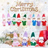 Christmas Tree Elf Doll Home Oranments Kids Baby On The Shelf Elf Toy Gifts Toy