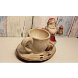 Papá Noel Papá Noel Adorno Taza Decoración Regalo para el hogar