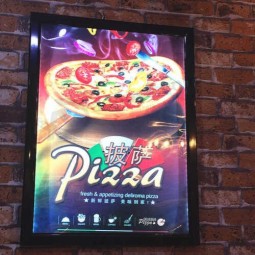 Größe A1 LED-Rahmen Werbung zum Mitnehmen Restaurant Speisekarte Licht BOX Board
