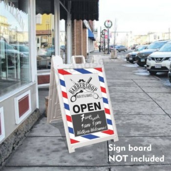 VERVANGEND BORD A-Frame stoep aangepaste signicade sticker sticker 24x36, geen bord