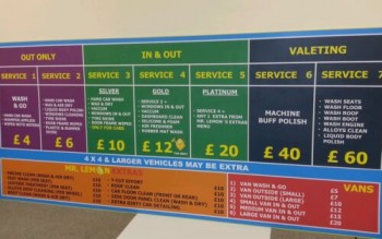 Full Colour Custom Correx en Foamex Boards/Signs 3,4,6 en 10mm opties.
