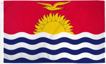 Kiribati 2x3ft Bandera de Kiribati I-Kiribati Bandera de la casa 2x3