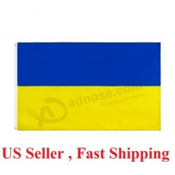 3x5ft Flagge Ukraine Ukrainisch Prapor Ukrainy Flagge