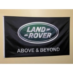 Premium-Flagge Land Rover 3x5ft Banner Autorennen Show Garage Wand Dekor Zeichen Logo