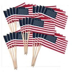 25 4"x6" American Made Hand flags supporting Samaritan's Purse