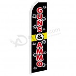 Pistole e munizioni Swooper Flag Pubblicità Flag Feather Flag Guns venduti qui