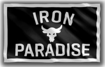 Iron Paradise Outdoor Living sport Flag 90x150cm 3x5ft Decor Best Banner