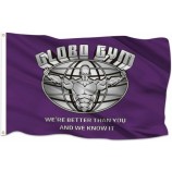 3x5FT Globo Gym Flag Dorm Man Cave Decor Dad Gift Dodgeball Funny Frat Sports