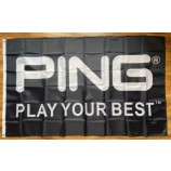 PING Golf Club 3x5 ft drapeau US OPEN PGA Masters Wall Decor signe bannière Fast Ship