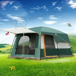 5-8 personnes Double couche Extérieur 2 salons et 1 salle Tentes de camping familial