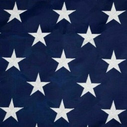 amerikanische US-Flagge Hochleistungs-Nylon-Doppelnähte bestickte USA-Bannerflaggen
