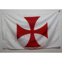 3'X5' Flagge Banner Freimaurer Ritter Tempelritter Flagge Messing Ösen 90*150cm