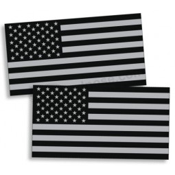Nero OPS Grigio USA Flag Sticker American Military Car Truck Decalcomania Casco Sottomesso