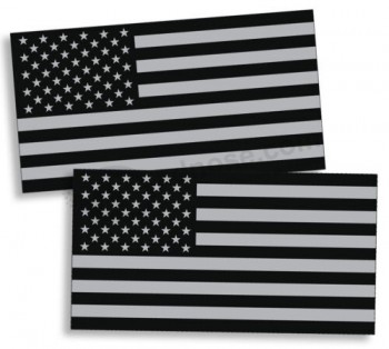 schwarz OPS grau USA Flagge Aufkleber amerikanisches Militär Auto LKW Aufkleber gedämpft Helm